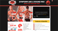 Desktop Screenshot of gymformabsaround.com